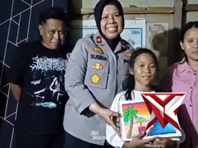 Polri Hadir untuk Mimpi Agista, Santunan dan Buka Puasa Bersama Penuh Haru di Ciledug - PoliceTube
