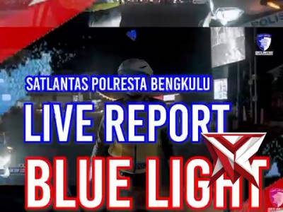 Giat Blue Light Personil Satlantas Polresta Bengkulu Personel Satlantas Polresta Bengkulu melaksana - PoliceTube