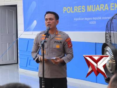 Ground Breaking SPPG Polri di Desa Tanjung Terang Kab. Muara Enim