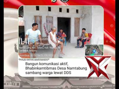 Bhabinkamtibmas Desa Namtabung