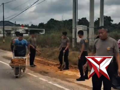 Dalam rangka menindaklanjuti perintah Presiden Republik Indonesia, Prabowo Subianto, personel Bataly - PoliceTube