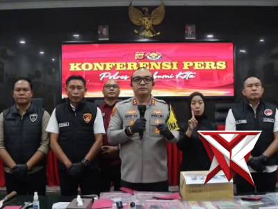Konferensi pers ungkap 18 kasus dan 13 ykp natkoba tingkat polres sukabumi kota - PoliceTube