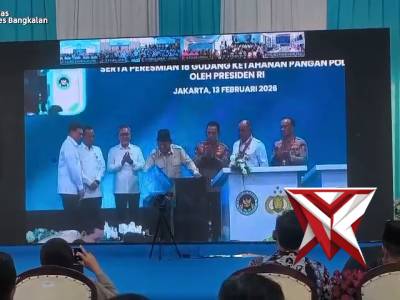 Peresmian dan Groundbreaking SPPG Polri Serta Peresmian Gudang Ketahanan Pangan - PoliceTube