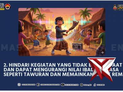 IMBAUAN KAPOLRES MUARA ENIM  AGAR AMAN DAN NYAMAN SAAT BULAN RAMADHAN