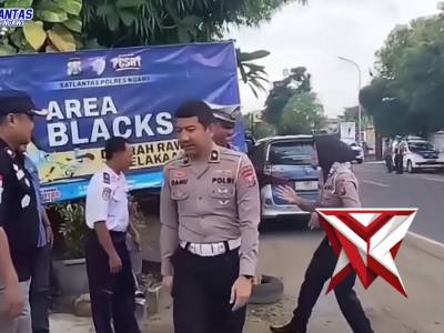 Analisis Black Spot oleh Tim Subdit Kamsel Polda Jatim dan Satlantas Polres Ngawi - PoliceTube