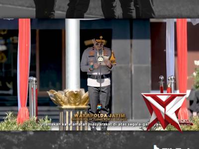 Wakapolda Jatim Pimpin Apel Gelar Pasukan Operasi Keselamatan Semeru 2026 - PoliceTube
