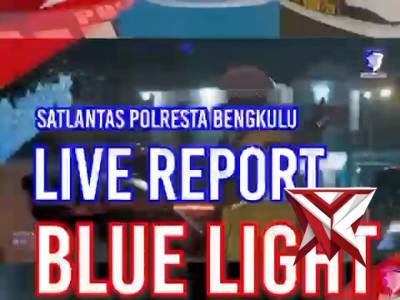 Patroli Blue Light Satlantas Polresta Bengkulu Antisipasi Guan Kamseltibcar Lantas dan 3C Personel - PoliceTube