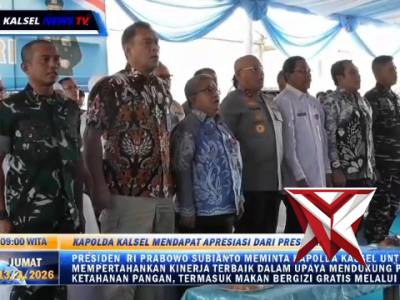 Kapolda Kalsel pertahankan kinerja dalam mendukung ketahanan pangan, termasuk MBG dan SPPG - PoliceTube