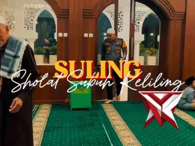 Polres muara enim melaksanakan sholat subuh keliling - PoliceTube