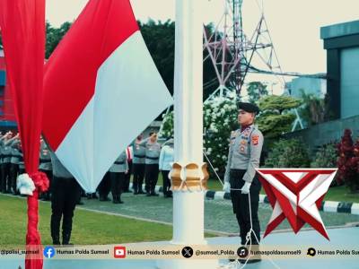 Kapolda Sumsel Irjen Pol. Dr. Sandi Nugroho, S.I.K., S.H., M.Hum Pimpin Upacara Hari Kesadaran Nasio - PoliceTube
