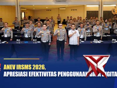 ANEV IRSMS 2026, APRESIASI EFEKTIVITAS PENGGUNAAN DATA DIGITAL | NTMC POLRI - PoliceTube