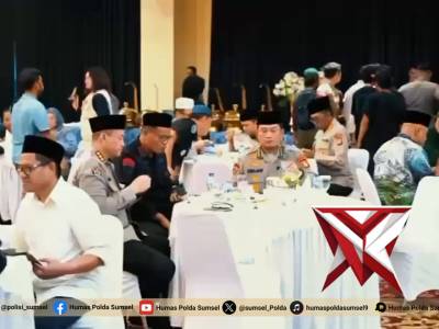 Gelar Buka Puasa Bersama Awak Media, Kapolda Sumsel Tegaskan Kemitraan Strategis - PoliceTube