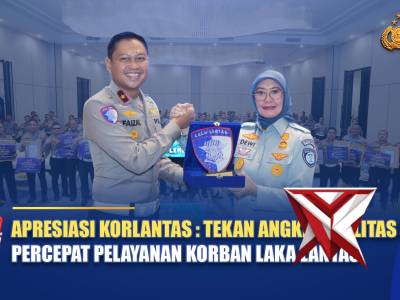APRESIASI KORLANTAS : TEKAN ANGKA FATALITAS & PERCEPAT PELAYANAN KORBAN LAKA LANTAS | NTMC POLRI - PoliceTube