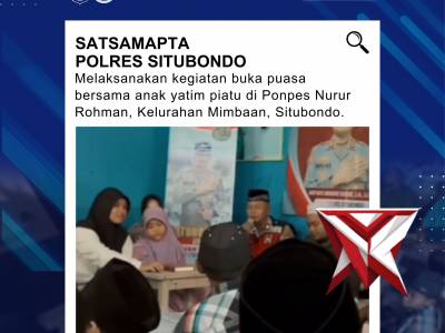 Ramadan Penuh Kepedulian, Kebersamaan Indah Bersama Anak Yatim - PoliceTube
