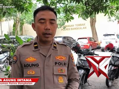 PENYAMPAIAN PERISTIWA LAKA LAUT OLEH KASI HUMAS POLRES BANGKALAN - PoliceTube