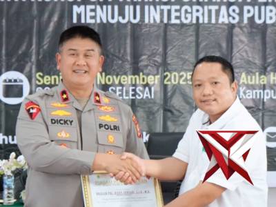 Wakapolda Bengkulu Brigjen Pol. Dicky Sondani S.I.K., M.H menjadi narasumber Kuliah Umum UMB