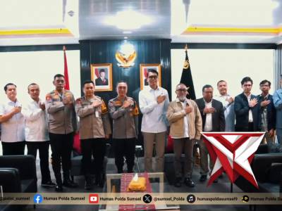 Kapolda sumsel menerima kunjungan kerja dari SKK Migas Sumbagsel - PoliceTube