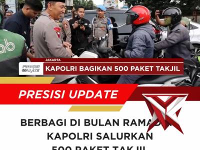Jelang berbuka puasa Kapolri Jenderal Polisi Drs. Listyo Sigit Prabowo, M.Si., beserta Pejabat Utama - PoliceTube
