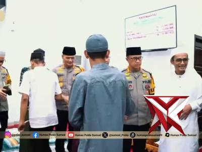 Safari Ramadhan Kapolda Sumsel Perkuat Kamtibmas Kota Palembang