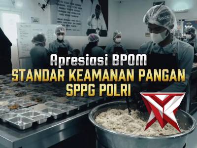 Apresiasi BPOM Standar Keamanan Pangan SPPG Polri - PoliceTube