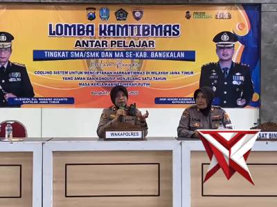 Nurhidayah, S.H., M.H., Melaksanakan Pembukaan Lomba Kamtibmas Antar Pelajar Tingkat SMA/SMK dan MA - PoliceTube