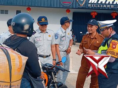 Ops Keselamatan Kapuas 2026, Polres Singkawang Gelar Razia dan Ramp Check di Jalan Tani - PoliceTube