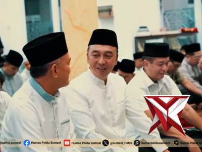 Lewat Safari Ramadhan, Kapolda Sumsel Pererat Sinergi Forkopimda dalam Penegakan Hukum dan Pemelihar - PoliceTube