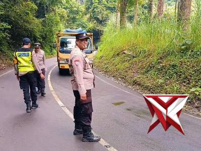 TKP Laka Lantas desa Sukomulyo kec.Pujon