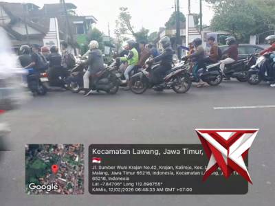 Rutin Pengaturan Lalu Lintas di Pagi hari di Daerah Hukum Polsek Lawang - PoliceTube