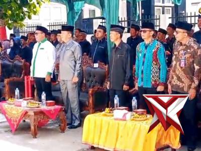 Kapolsek Lubuk Sikaping hadiri peresmian kantor KAN Lubuk Sikaping - PoliceTube