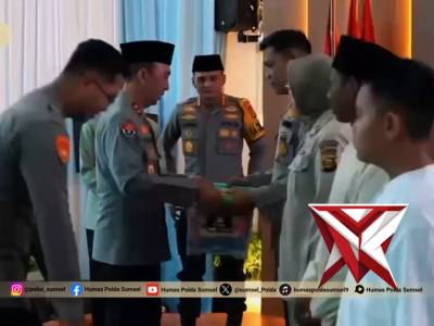Safari Ramadhan Kapolda Sumsel Perkuat Kamtibmas Kota Palembang - PoliceTube