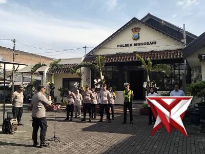 Apel Polsek Singosari - PoliceTube