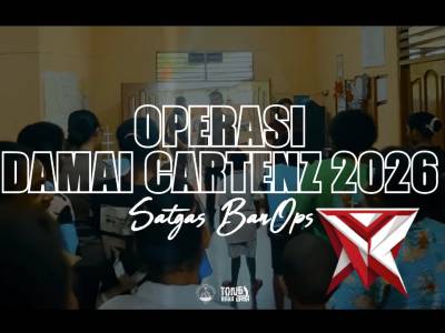 Operasi Damai Cartenz 2026 Satgas Ban Ops - PoliceTube