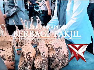 Sentuhan Ramadan, Polres Kapuas Berbagi Takjil Penuh Kehangatan - PoliceTube
