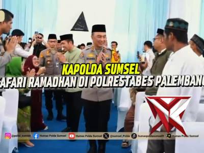 Safari ramadhan kapolda sumsel - PoliceTube