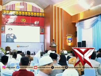 Safari Ramadhan Kapolda Sumsel Perkuat Kamtibmas Kota Palembang