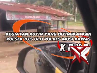 Polsek BTS Ulu Polres Musi Rawas