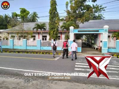 Strong Point Polres Bolmong Utara - PoliceTube