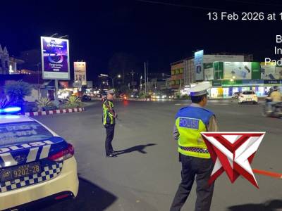 Patroli Blue Light Satlantas Polresta Bengkulu Antisipasi Guan Kamseltibcar Lantas dan 3C - PoliceTube