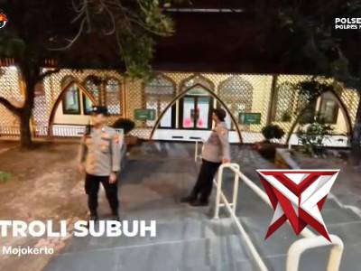 Pemantauan keamanan di lingkungan Masjid - PoliceTube
