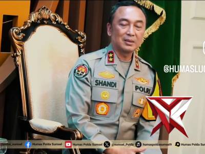 Kapolda Sumatera Selatan Irjen Pol. Dr. Sandi Nugroho, S.I.K., S.H., M.Hum. melaksanakan lawatan ker