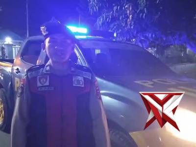 Live Report  Personil Sat Samapta Polres Tebing Tinggi melaksanakan Patroli Dialogis di Wilkumnya