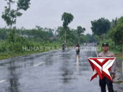 Antisipasi Aksi Balap Liar, Polsek Sukodono Patroli di JLT (Jalan Lintas Timur) - PoliceTube