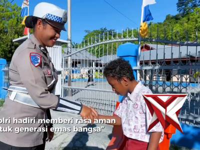 Polri hadir memberi rasa aman untuk generasi emas bangsa