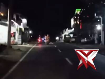 Polsek Cimaung melaksanakan patroli gabungan di wilayah hukumnya