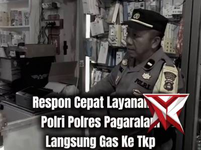 RESPON CEPAT PAMAPTA SPKT POLRES PAGAR ALAM TINDAK LANJUT LAPORAN WARGA MELALUI LAYANAN KEPOLISIAN C - PoliceTube