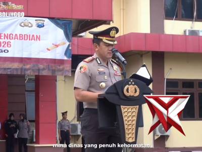 Upacara Kenaikan Pangkat Polres Probolinggo - PoliceTube