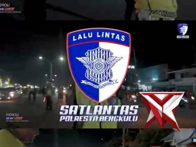 Satlantas Polresta Bengkulu Intensifkan Patroli Blue Light di Masjid At Taqwa - PoliceTube