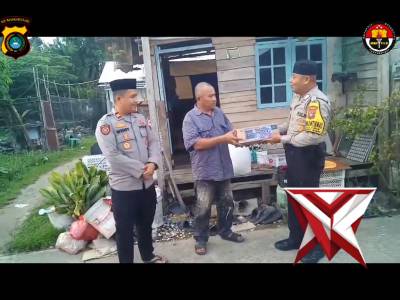 Kegiatan Ramadhan Berkah Polsek Mendo Barat di Desa Kace Timur - PoliceTube