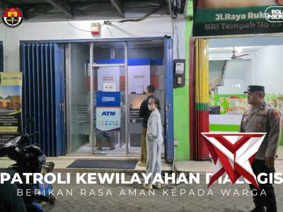 Tingkatkan Rasa Aman Warga Masyarakat Melalui Patroli Kewilayahan Rutin Harian